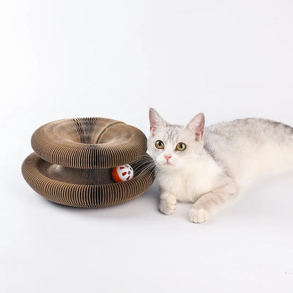 🧠 Shape, Scratch & Play – The Ultimate Cat Enrichment Toy 