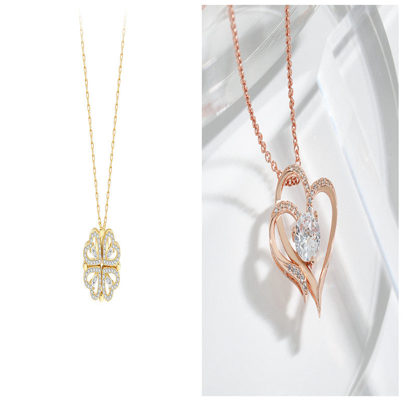 HeartClover 4-in-1 Detachable Necklace