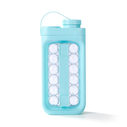 Chill & Sip: 2-in-1 Ice Ball Maker & Water Kettle