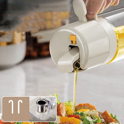 Ergonomic 2-in-1 Cooking Oil Sprayer Bottle