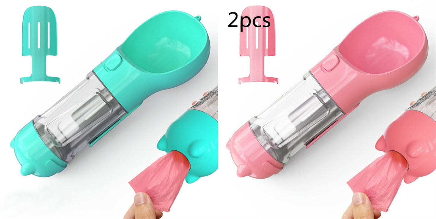 Portable 3-in-1 Pet water Bottle