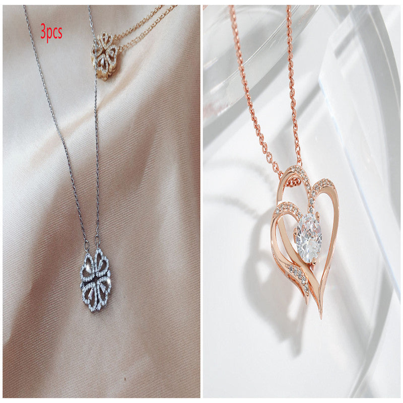 HeartClover 4-in-1 Detachable Necklace