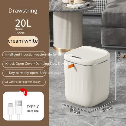 SmartSense Touch-Free Trash Can – Hygienic, Odor-Free, & Hassle-Free Waste Disposal