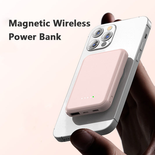 Pocket Power on the Go – Mini Fast Charging Magnetic Wireless Power Bank