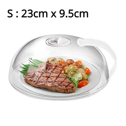 🔥 CleanWave™ Microwave Splatter Cover – Keep Your Microwave Spotless!
