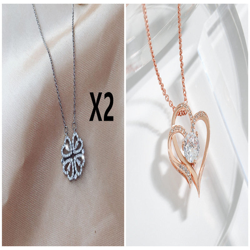 HeartClover 4-in-1 Detachable Necklace