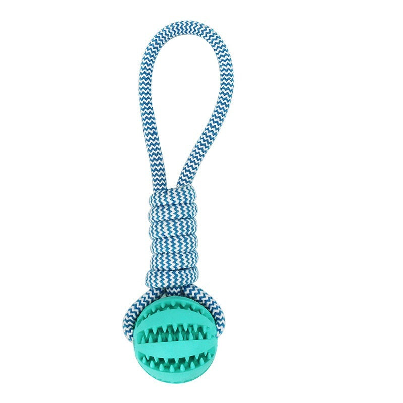 TugNChew Interactive Rope Ball – The Ultimate 2-in-1 Dog Toy