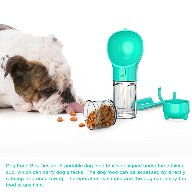 Portable 3-in-1 Pet water Bottle