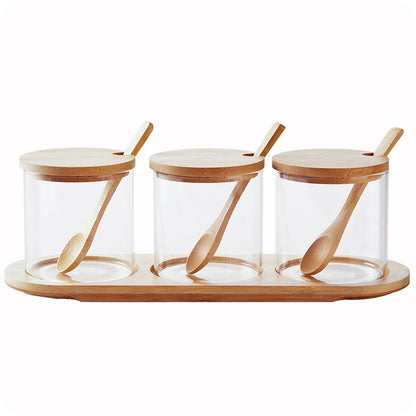 Elegant Glass Spice & Seasoning Storage Jar – Keep Your Kitchen Fresh & Organized!