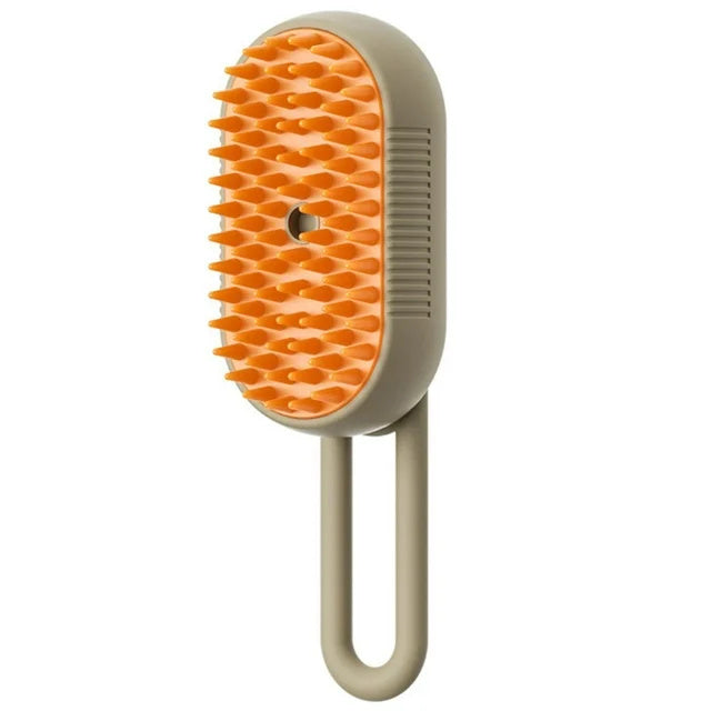 Cat & Dog Gentle Steam Grooming Brush