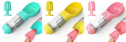 Portable 3-in-1 Pet water Bottle