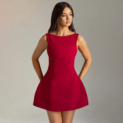 UrbanSeduce Backless Mini Dress