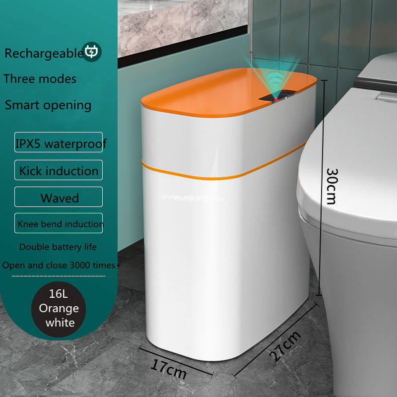 SmartSense Touch-Free Trash Can – Hygienic, Odor-Free, & Hassle-Free Waste Disposal